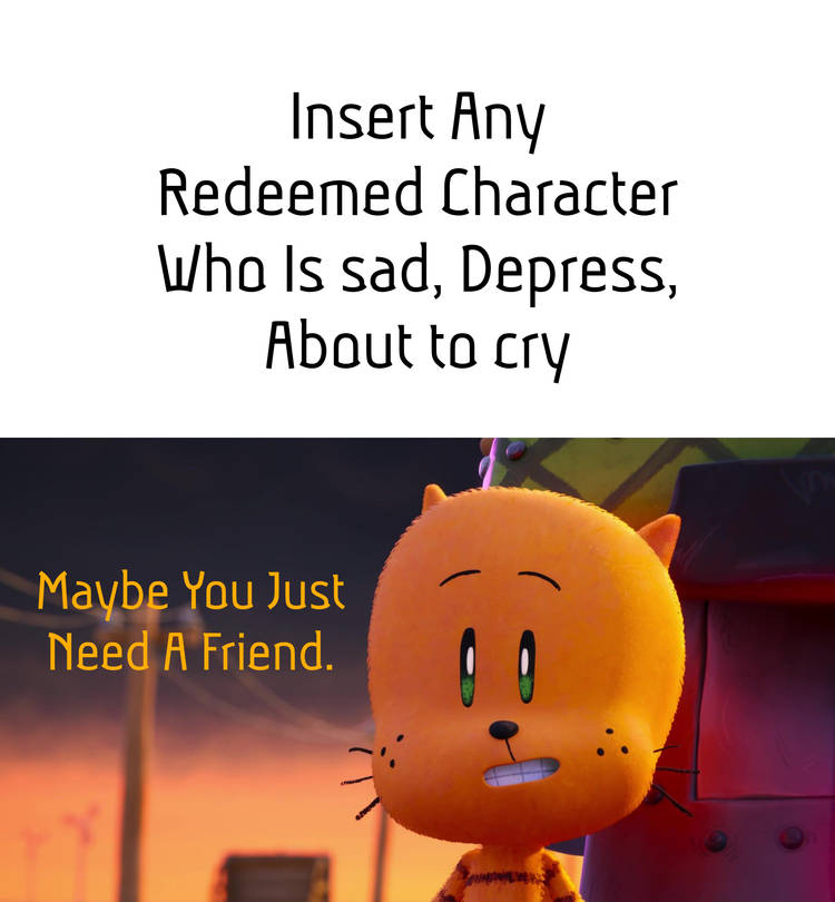 Li'l Petey Be Friends With Who? Blank Meme Template