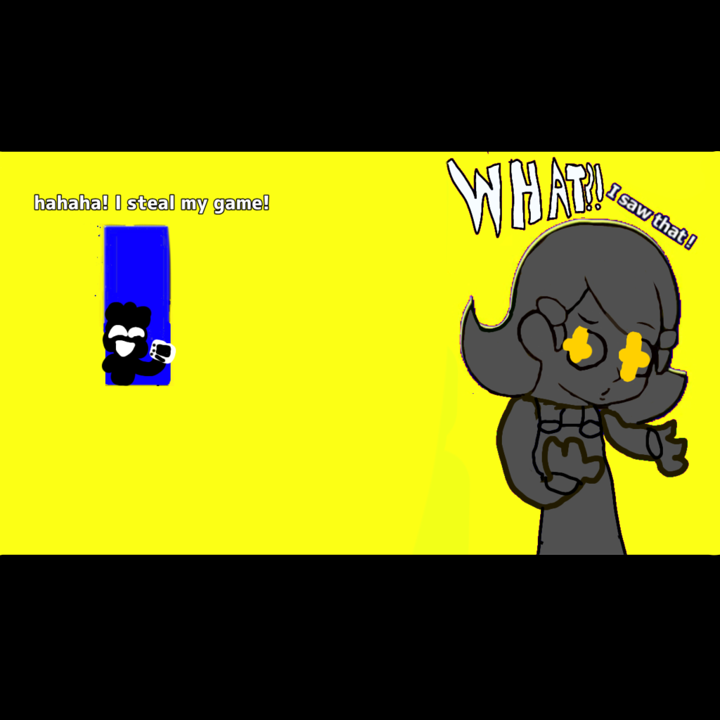 9 volt steals the game Blank Meme Template