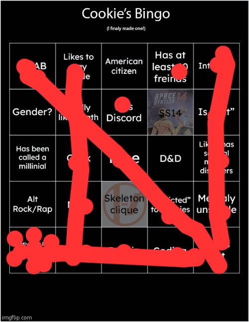 bottom left corner is the most relatable thing ever | image tagged in doughnut's first bingo | made w/ Imgflip meme maker