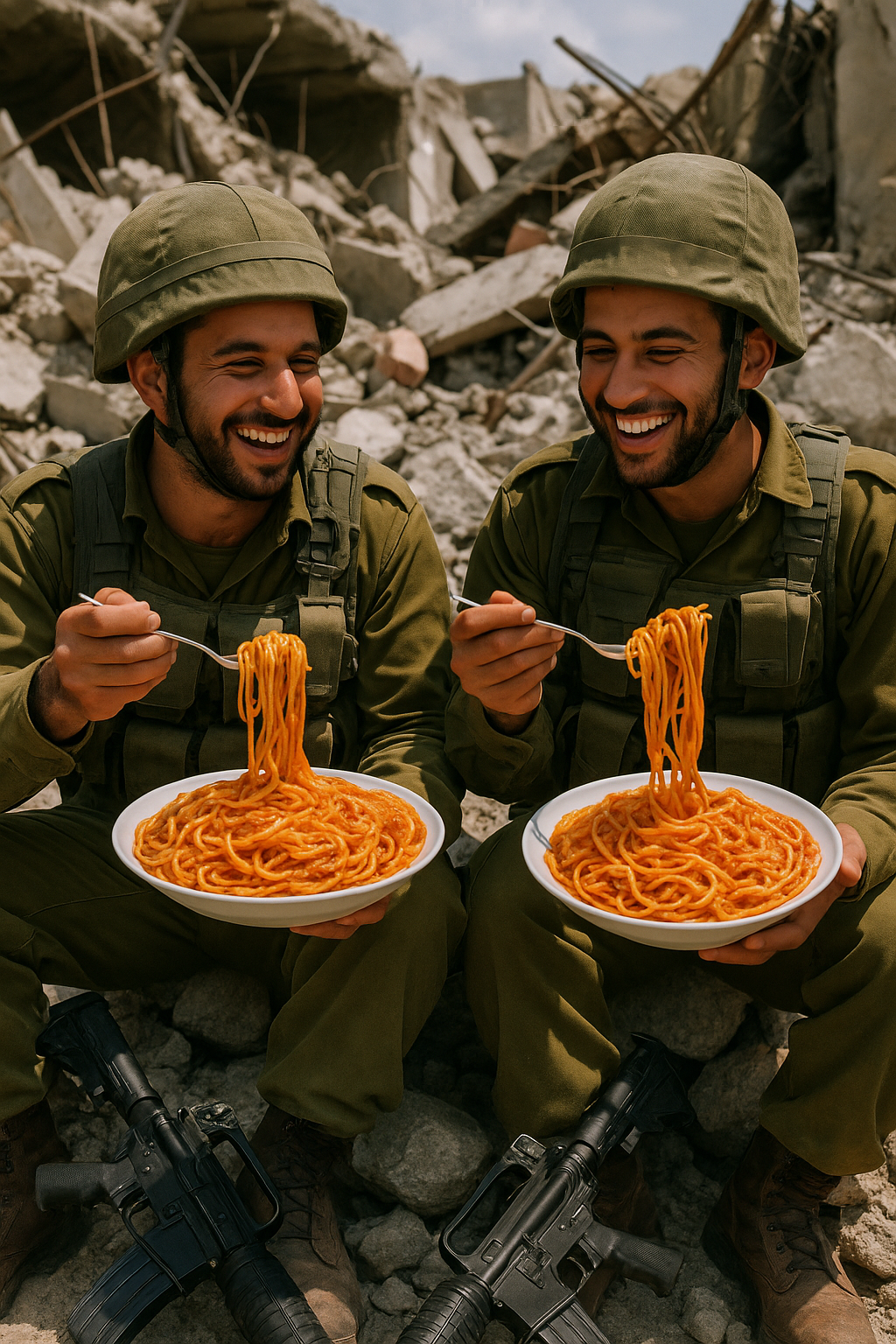 Humanitarian help to Gaza from Italy Blank Meme Template