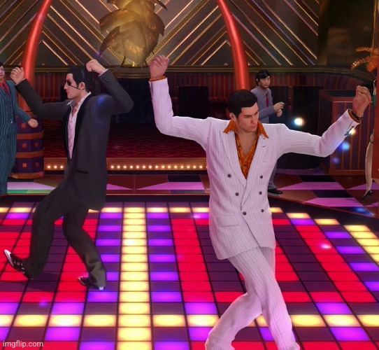 Friday Night (Yakuza) | image tagged in friday night yakuza | made w/ Imgflip meme maker