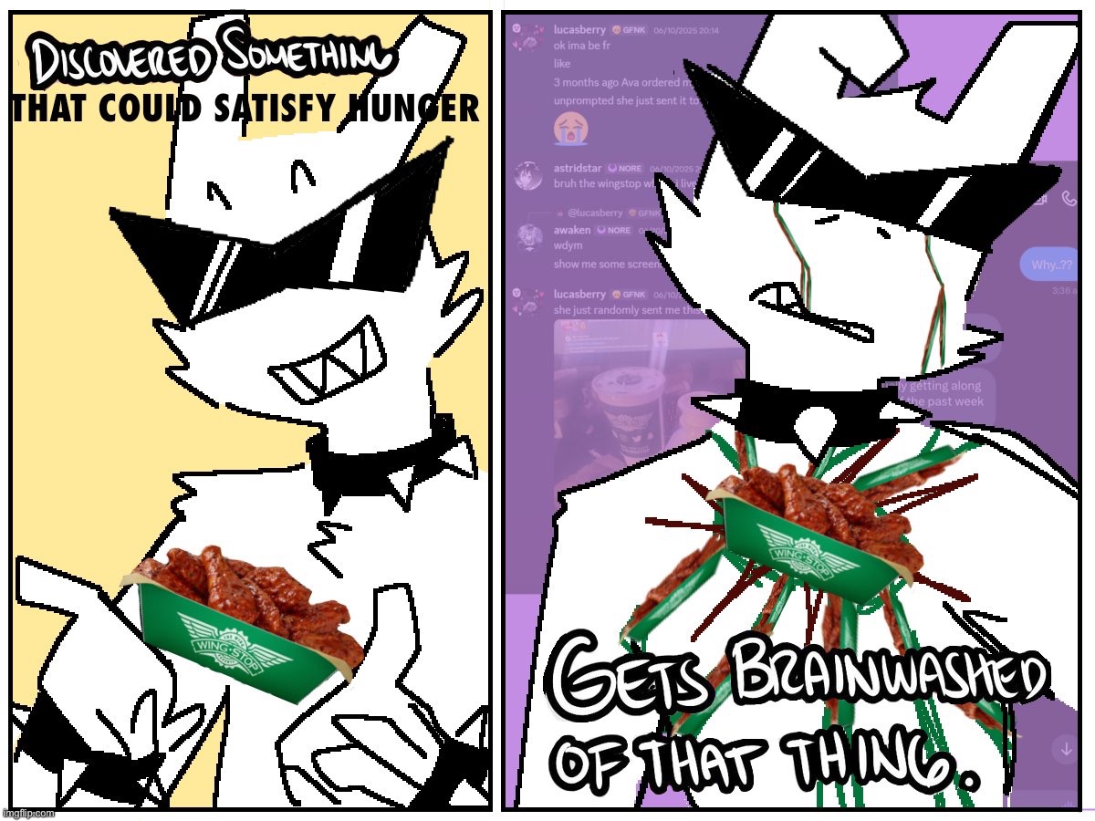 ok so nobody got the reference so I’m gonna just post it straight up (creds to the artist on twt btw!!) | made w/ Imgflip meme maker