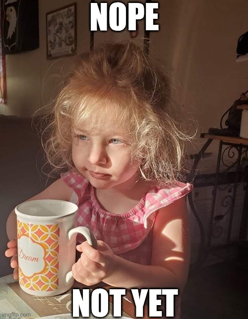 Nope Not Yet | NOPE; NOT YET | image tagged in chrisjoines1 | made w/ Imgflip meme maker