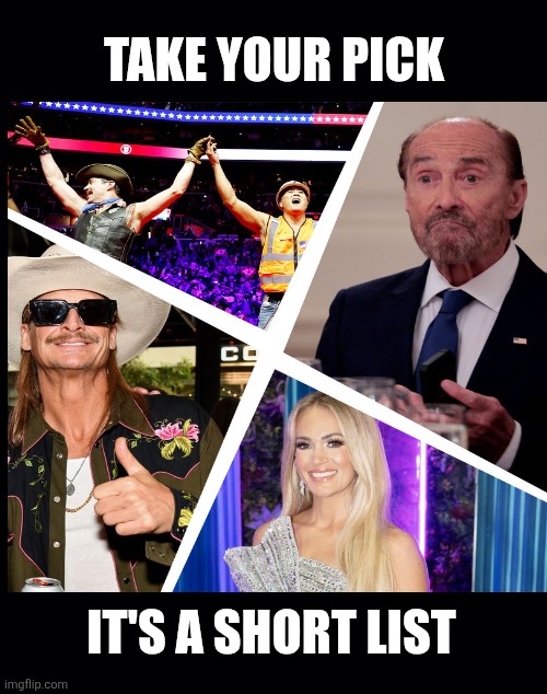 Black background | TAKE YOUR PICK IT'S A SHORT LIST | image tagged in black background | made w/ Imgflip meme maker