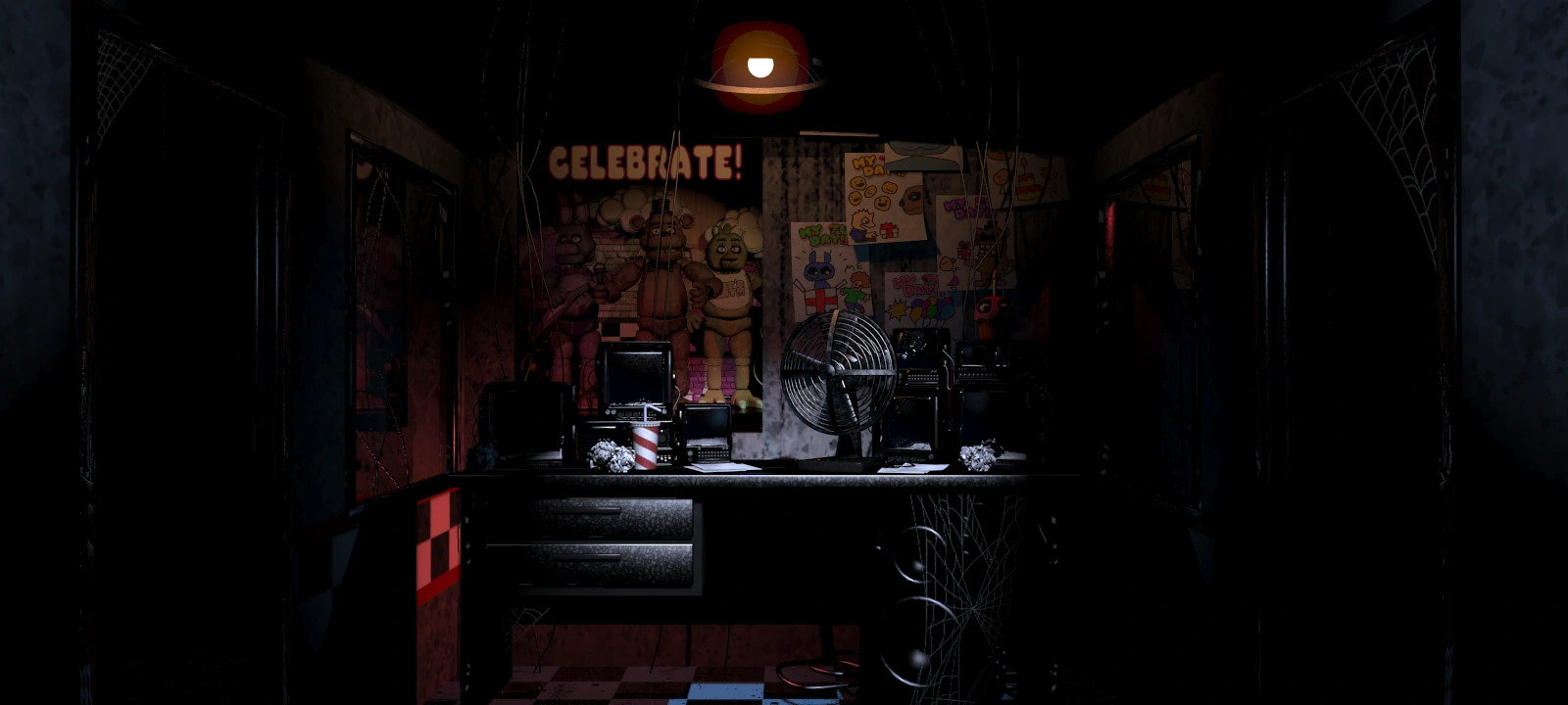 Fnaf office Blank Meme Template