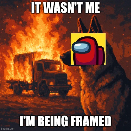 it was not me | IT WASN'T ME; I'M BEING FRAMED | image tagged in funny | made w/ Imgflip meme maker