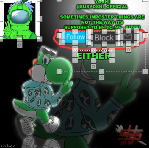 Yoshi_Official Announcement Temp v3 | image tagged in yoshi_official announcement temp v3 | made w/ Imgflip meme maker