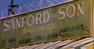 Sanford and Son Sign TV Blank Meme Template