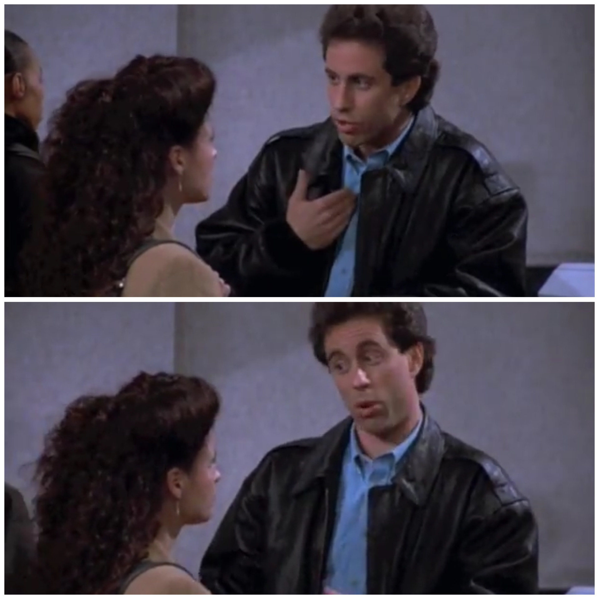 Seinfeld: I Can’t, I Won’t Blank Meme Template