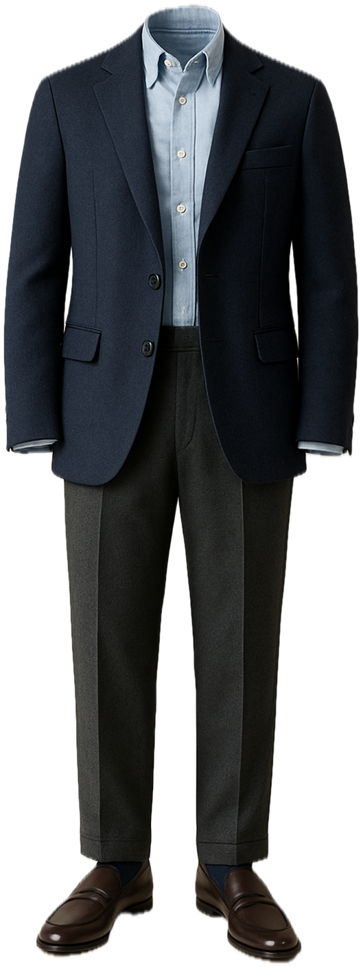 academic suit_transparent Blank Meme Template