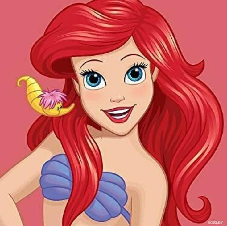 Ariel happy Blank Meme Template