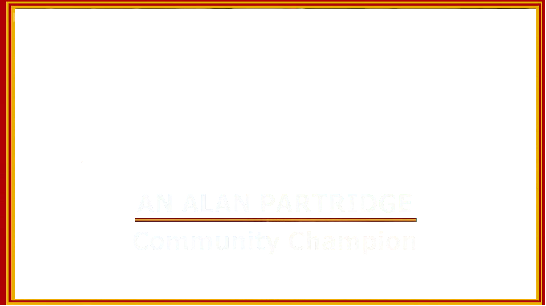 partridge community champion Blank Meme Template