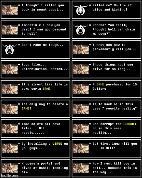 TOAA STARTS BREAKING THE 4TH WALL ( I'm going to pull a Monika If you know what I mean) | image tagged in dark virus,virus war | made w/ Imgflip meme maker