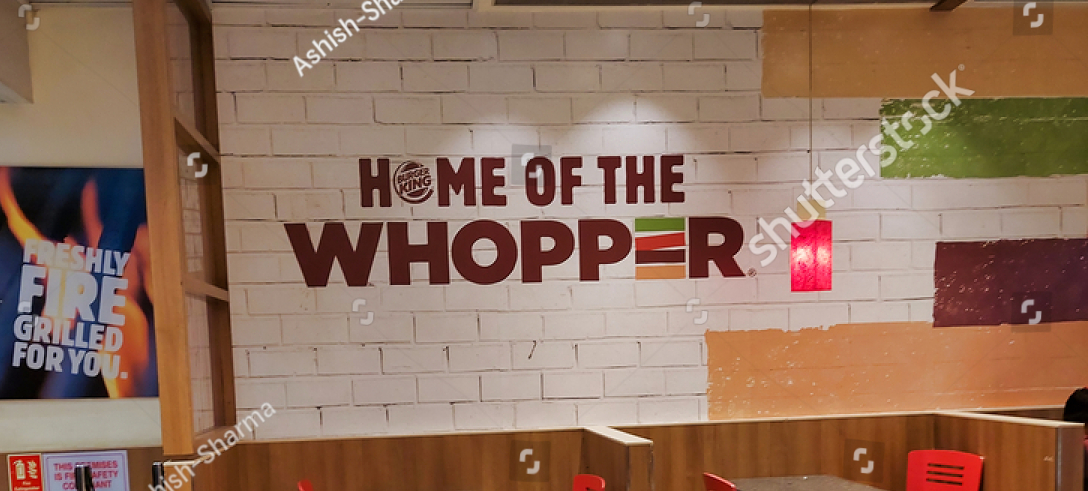 Burger King Home Of The Whopper Blank Meme Template