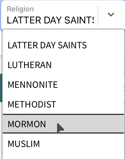 List of Religions Blank Meme Template