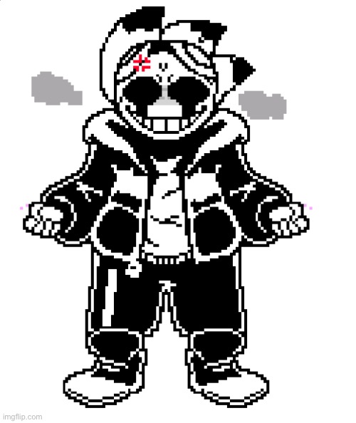 *He dropped the act of nonchalance. Keep attacking. | image tagged in imgtale,undertale | made w/ Imgflip meme maker