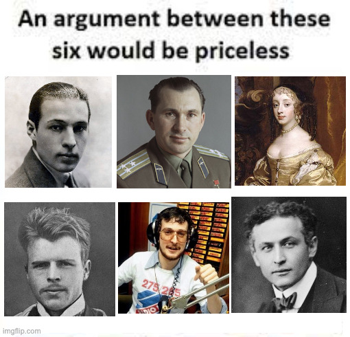 IYKYK (SFW Edition) | image tagged in an argument between these six would be priceless | made w/ Imgflip meme maker