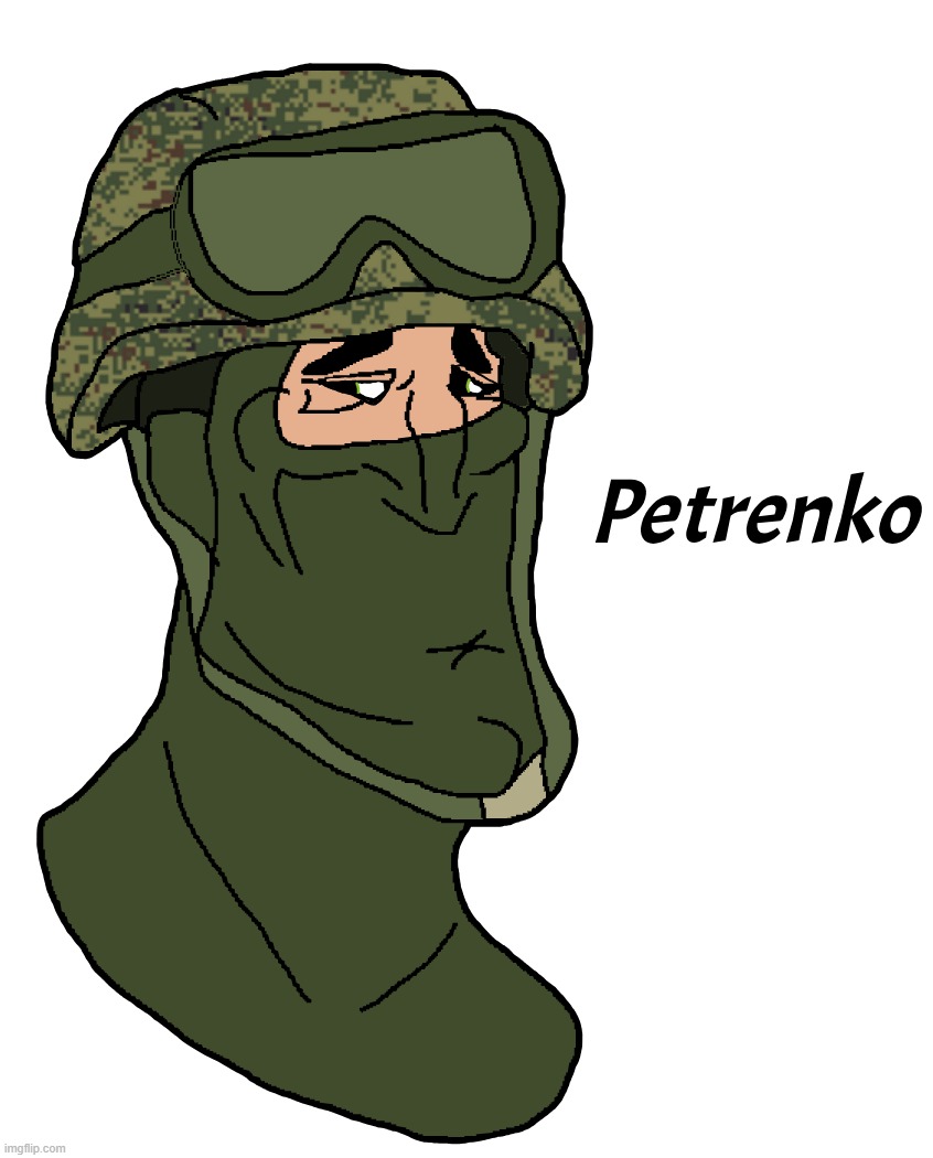 Wayne Petrenko The Russian Spetsnaz Soldier (TimeZone) | image tagged in timezone,russian,military,art,artwork,cartoon | made w/ Imgflip meme maker