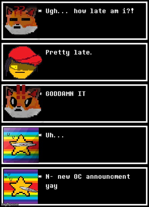 New oc, Cott. | image tagged in oc,deltarune | made w/ Imgflip meme maker
