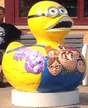 minion duck Blank Meme Template