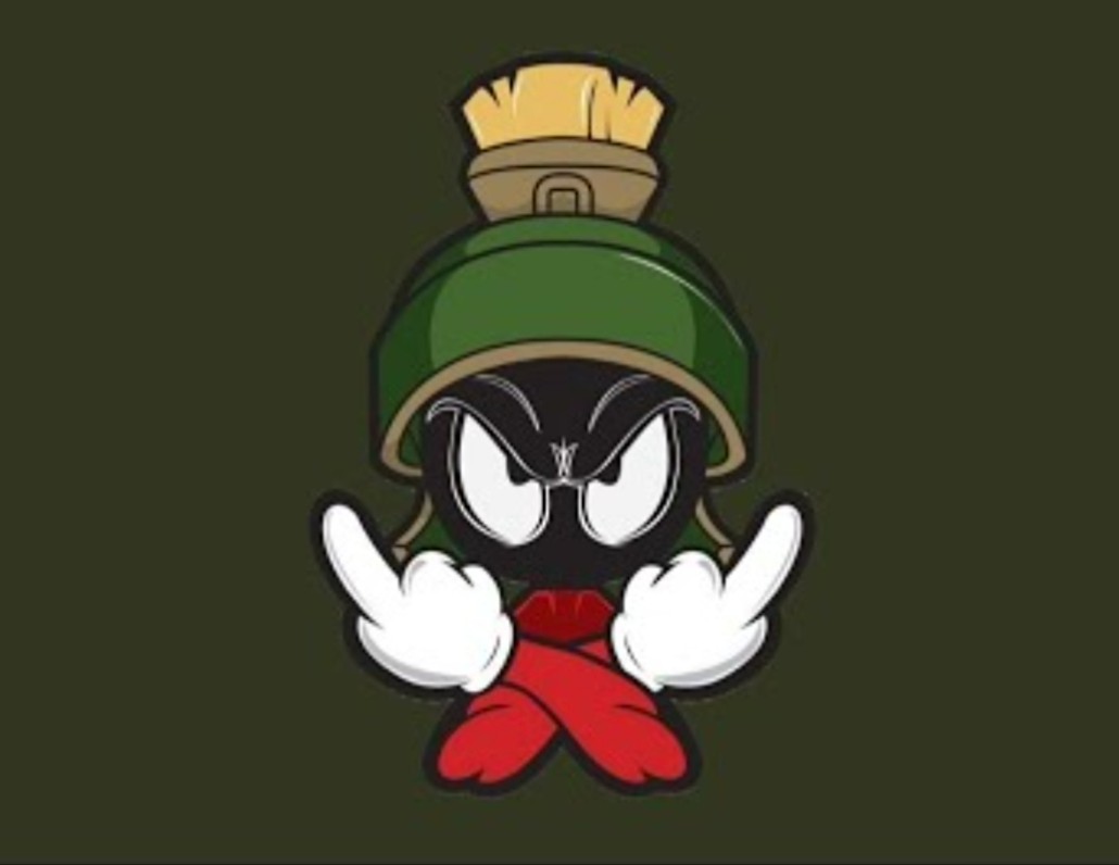 Marvin Martian bird Blank Meme Template