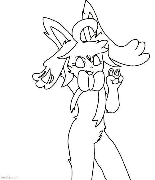 wip/uncolored art for -SpookyGoober- | made w/ Imgflip meme maker