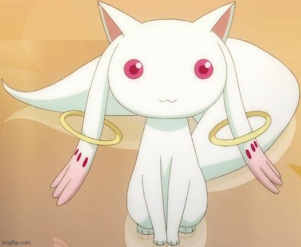 Kyubey | image tagged in kyubey | made w/ Imgflip meme maker