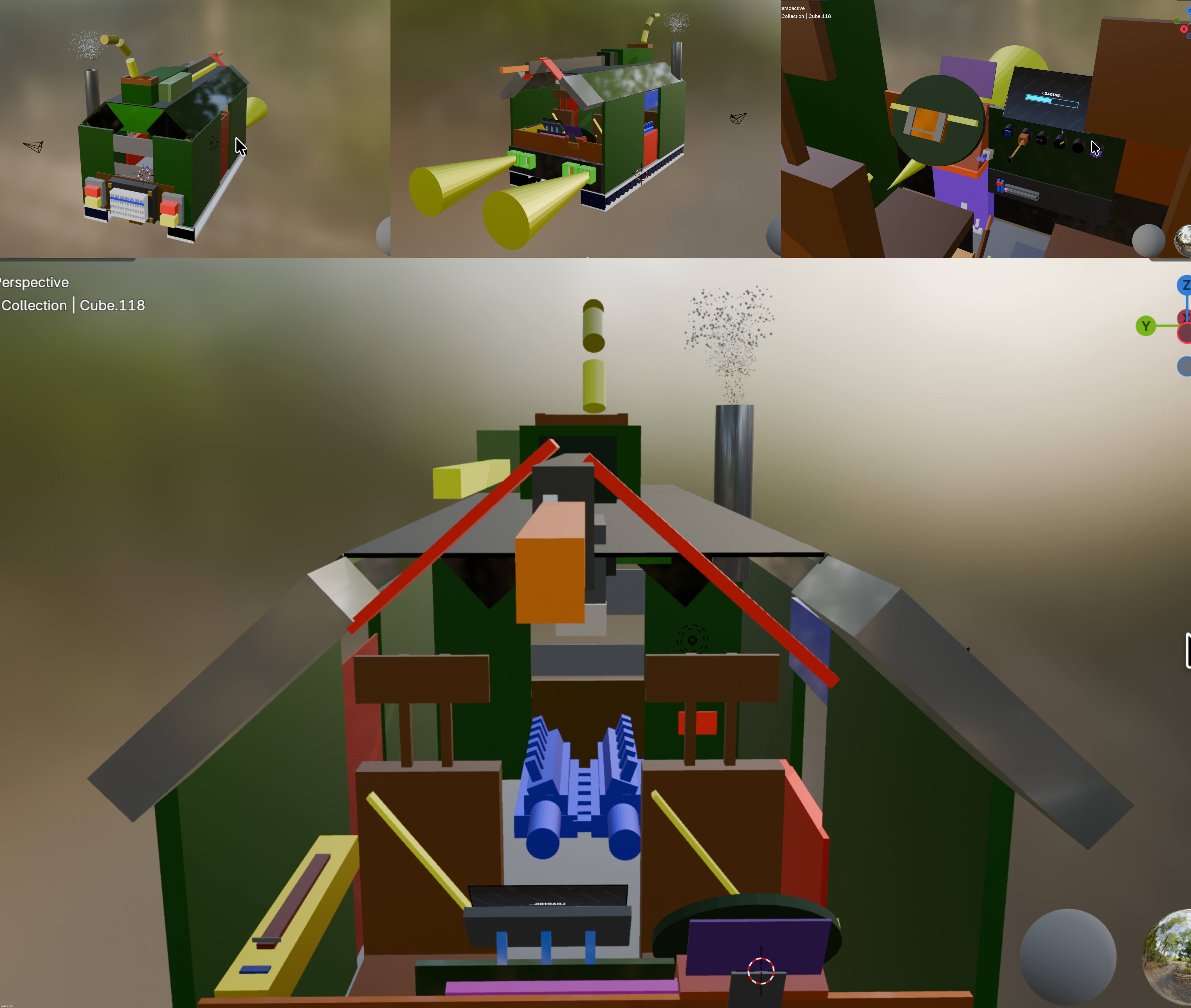 MASSIVE improvement, but im still ass | image tagged in memes,owu,3d,blenderrenderbender | made w/ Imgflip meme maker