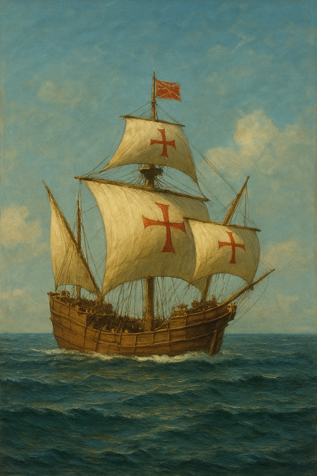 Santa Maria Blank Meme Template