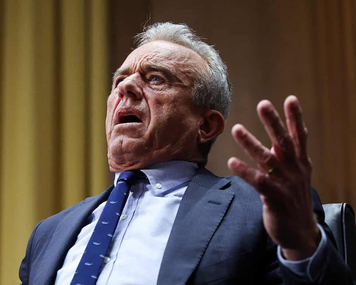 RFK Jr. stunned by real science, not the junk he usually peddles Blank Meme Template