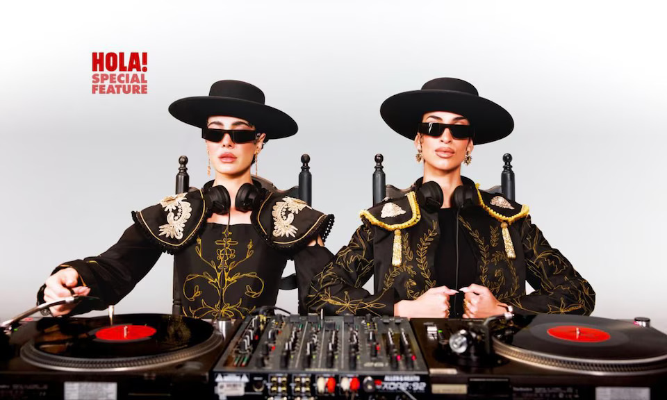 duo DJs Blank Meme Template
