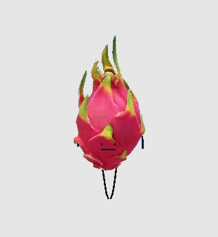 Dragon Fruit From Secret Staycation Blank Meme Template