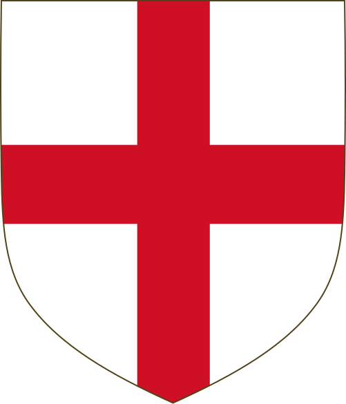 Cross of St Georges shield Blank Meme Template