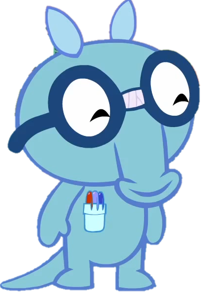 Happy sniffles (htf) Blank Meme Template