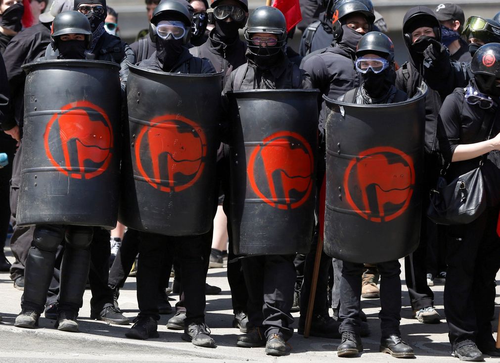 antifa troops Blank Meme Template