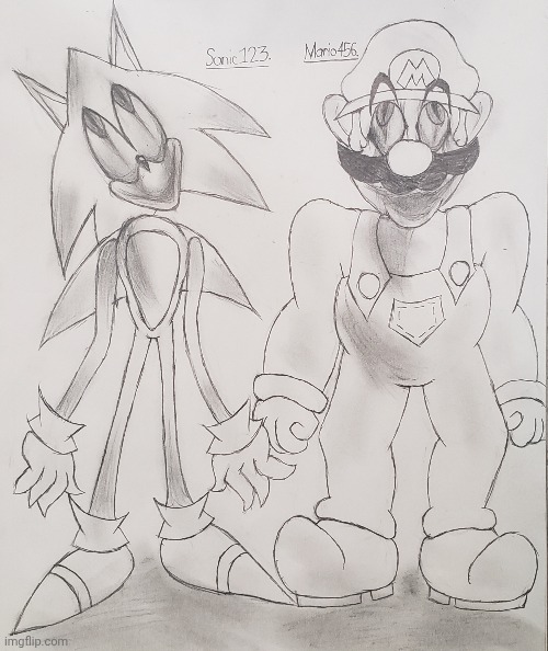 Never get a copy of Mario and Sonic at the Olympic Games from the gas station bruh | image tagged in sonic exe,mario mix,exe,horrorbrew,ransomware,drawing | made w/ Imgflip meme maker