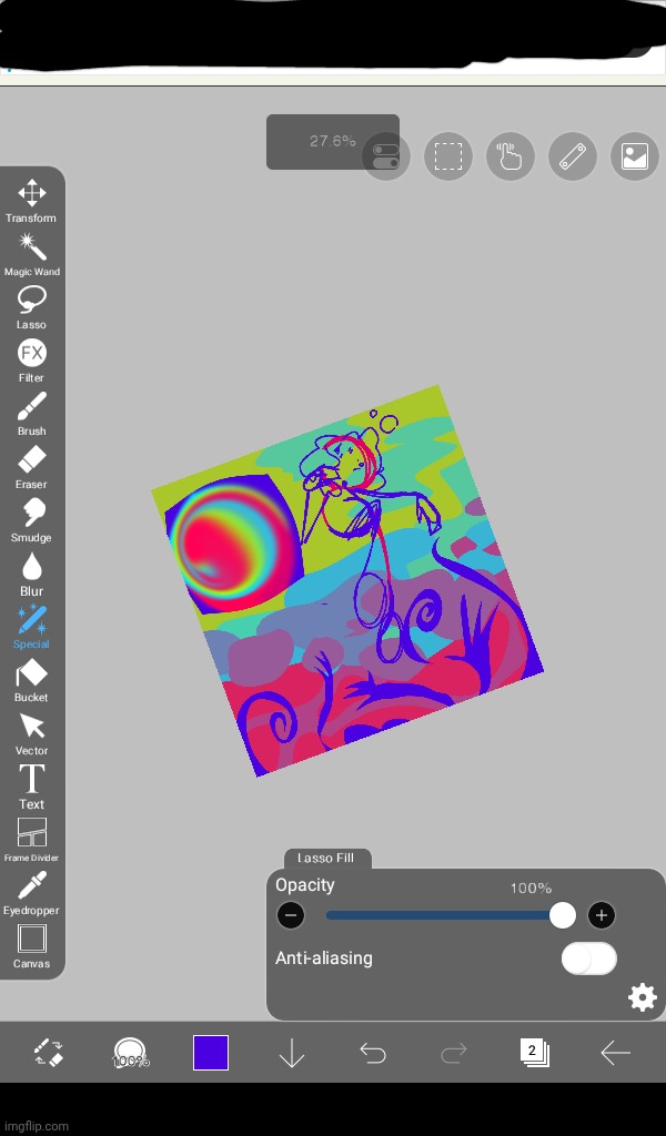 I can't see the colours right now since I'm in grayscale on my tablet rn, what do you guys think of this? | made w/ Imgflip meme maker