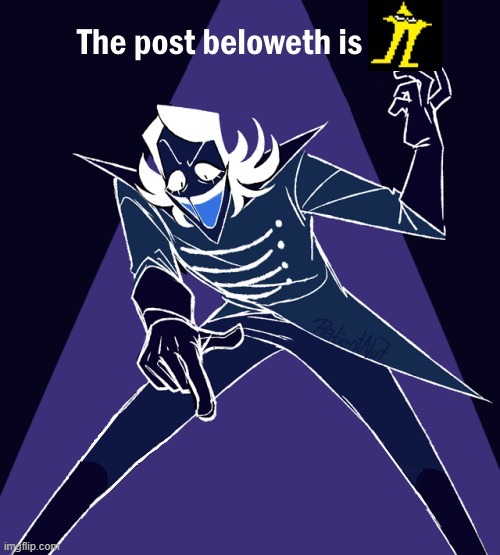 The post beloweth is Starwalker | image tagged in the post beloweth is starwalker | made w/ Imgflip meme maker