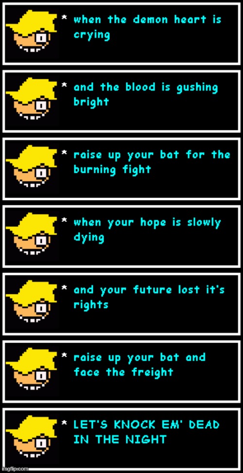 max sings raise your bat | image tagged in max | made w/ Imgflip meme maker