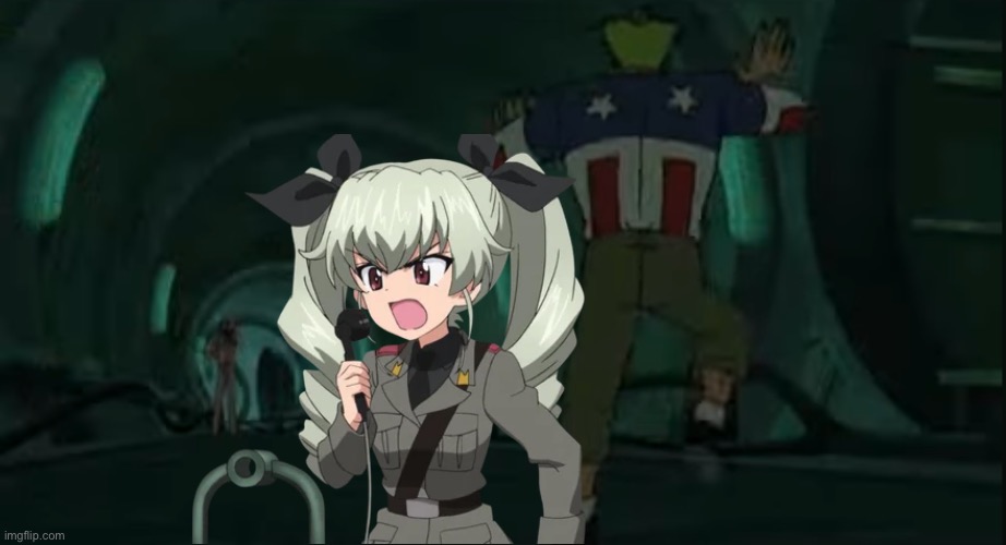 “I’m trapped in a sewer with a confessed arsonist, Carpaccio! HELP ME~!!!” | image tagged in girls und panzer,venture bros,girls und venture,parody,meme,crossover | made w/ Imgflip meme maker