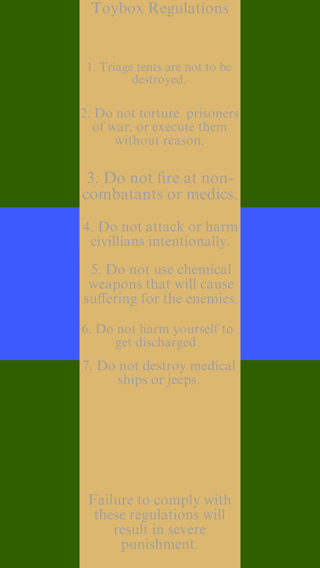 Plastic Battlegrounds Geneva Checklist Blank Meme Template