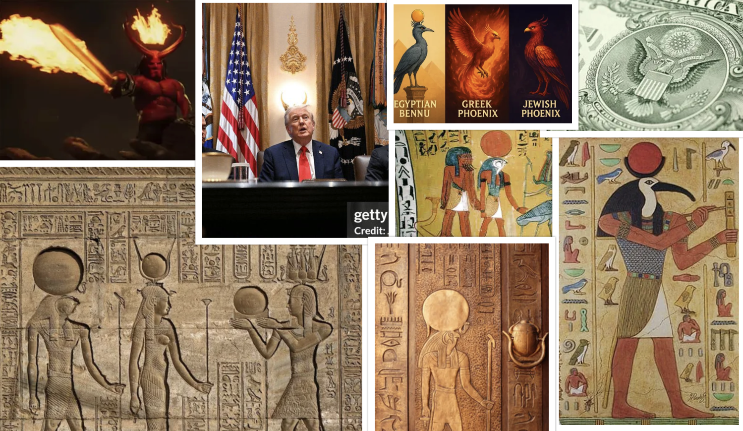 Trump Thoth Blank Meme Template