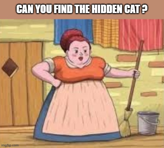 Can you find the hidden cat in this picture? | CAN YOU FIND THE HIDDEN CAT ? | image tagged in fun,hidden,picture,kittens,cat | made w/ Imgflip meme maker
