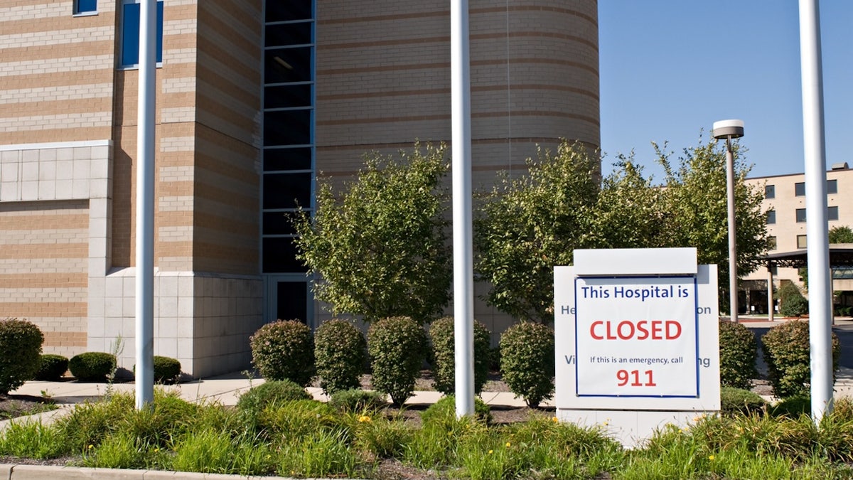 Rural hospital closed in a red state, thanks to Trump and Vought Blank Meme Template