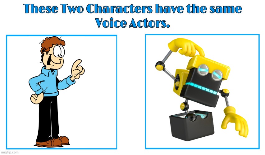 Wally Wingert 2 | image tagged in wally wingert,sonic the hedgehog,sega,sonic,same voice actor,garfield | made w/ Imgflip meme maker