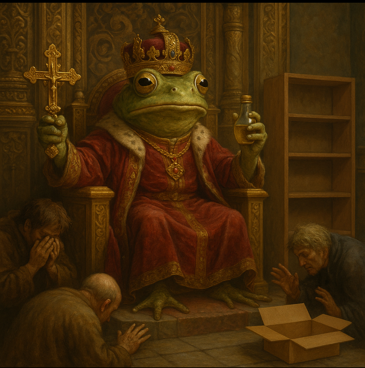 Supreme Intergalactic Emperor Blank Meme Template