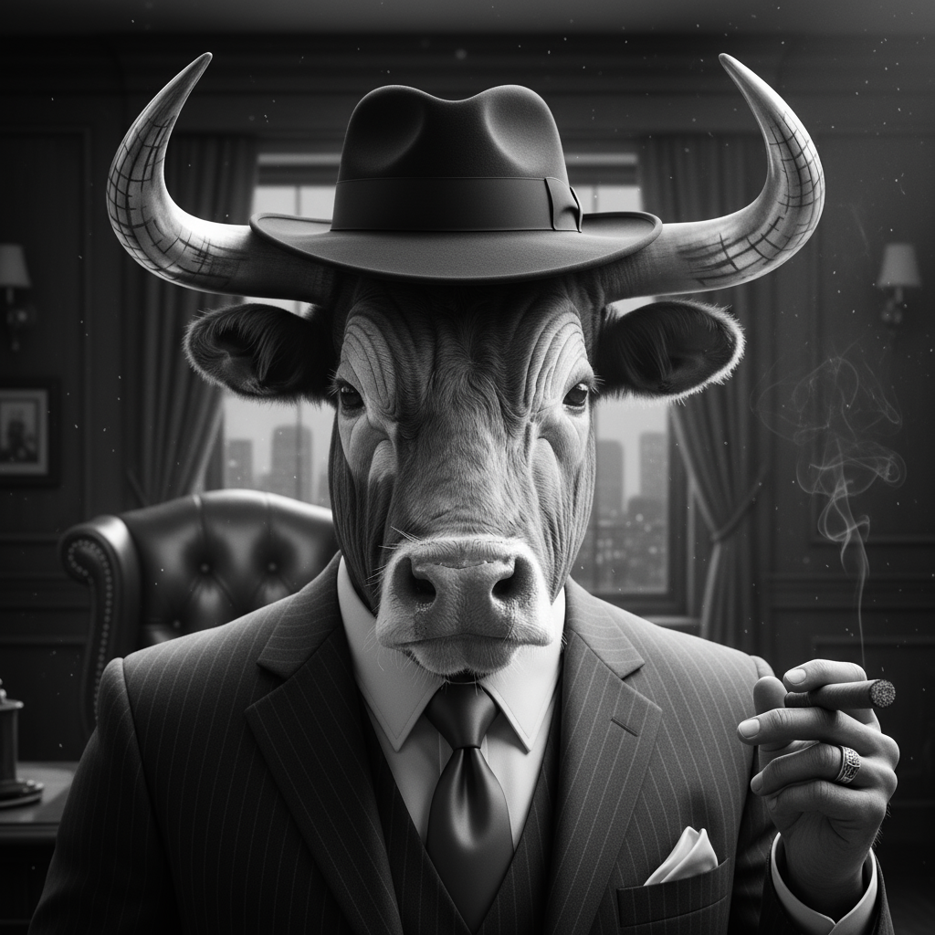 gangster bull Blank Meme Template