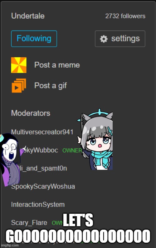 FINALLY- | LET'S GOOOOOOOOOOOOOOOO | image tagged in finally,let's goooooooooooooooooo,undertale,understream | made w/ Imgflip meme maker
