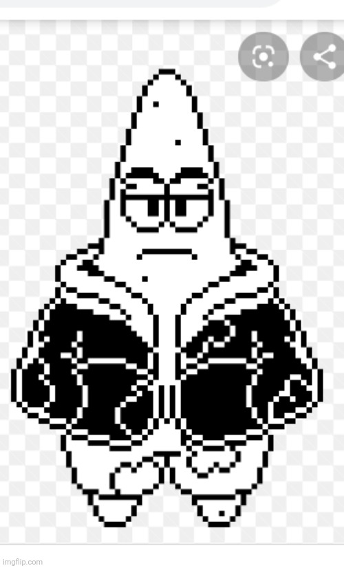Patrick sans | image tagged in patrick sans | made w/ Imgflip meme maker