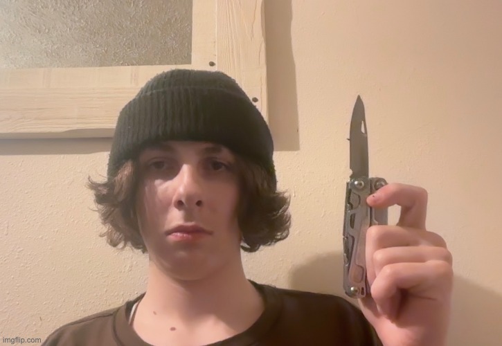 blade on my leatherman aint much :| | made w/ Imgflip meme maker